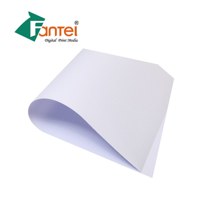 পোস্টার মুদ্রণের জন্য 200DX300D PVC ফ্লেক্স ব্যানার 300gsm সাদা পিভিসি ব্যানার