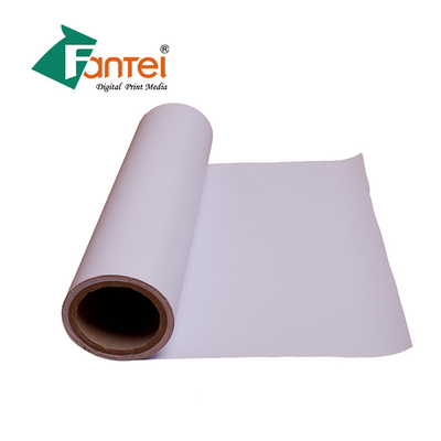 কম ওজন 230gsm ফ্লেক্স ব্যানার উপাদান 200DX300D 18*12 সাধারণ মুদ্রণ